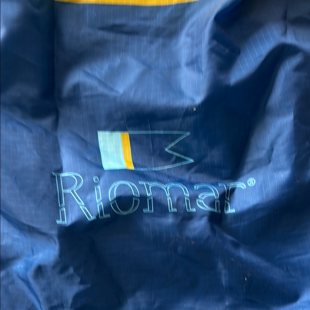 Blue and Yellow Drawstring Bag - Picture 4 of 5